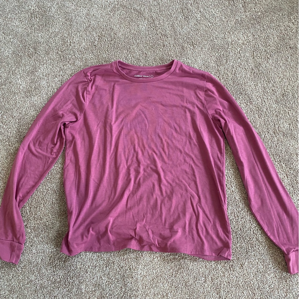 outdoor voices long sleeve